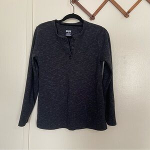 Duluth Trading Co Charcoal Long Sleeve Shirt